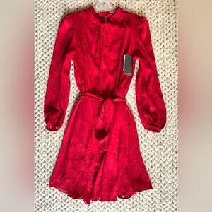 Beautiful Julia Jordan Vibrant Red Dress